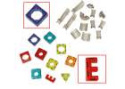 Klocki magnetyczne magnetic sticks marble tor kulkowy z dźwiękiem muzyką grający 118 elementów