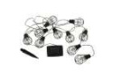 Lampki ogrodowe solarne żarówki girlanda loft 10LED