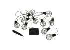 Lampki ogrodowe solarne żarówki girlanda loft 10LED Lampki ogrodowe solarne żarówki girlanda loft 10LED