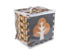Mata edukacyjna piankowa puzzle brązowa 143 x 143 cm 36 elementów Mata edukacyjna piankowa puzzle brązowa 143 x 143 cm 36 elementów