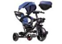 Rowerek trójkołowy Trike Fix Lite rower spacerówka 3w1 obracany 360 wolne koło granatowy