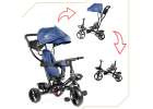 Rowerek trójkołowy Trike Fix Lite rower spacerówka 3w1 obracany 360 wolne koło granatowy Rowerek trójkołowy Trike Fix Lite rower spacerówka 3w1 obracany 360 wolne koło granatowy